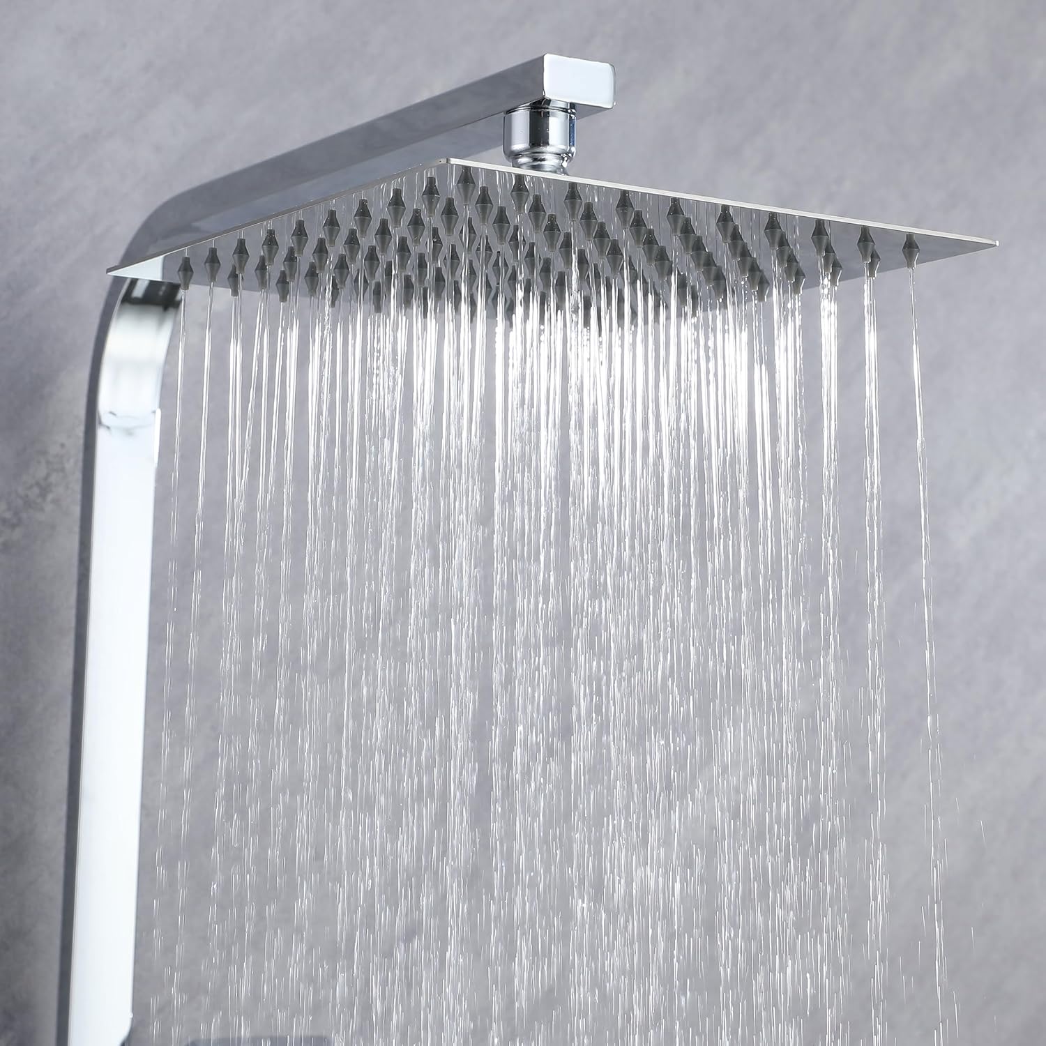 Square jet shower 6,8 & 12 inch sizes stainless steel