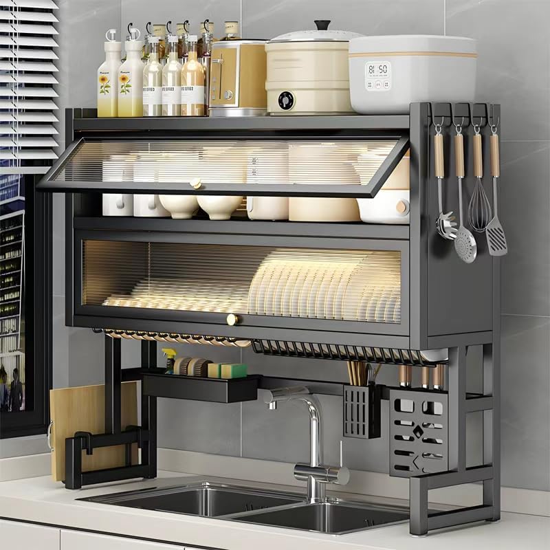 Over The Sink Dish Drying Rack