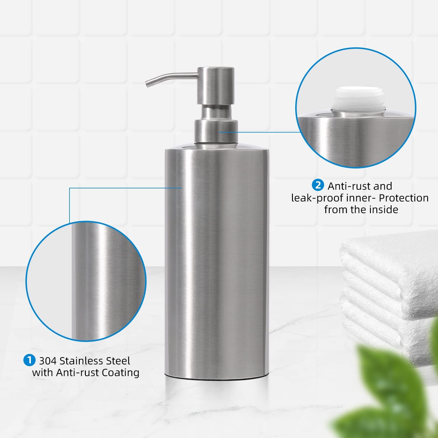 Soap Dispenser Stainless Steel