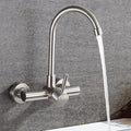 Sink mixer wall mounted Stainless steel