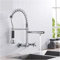 Kitchen spring mixer wall mounted