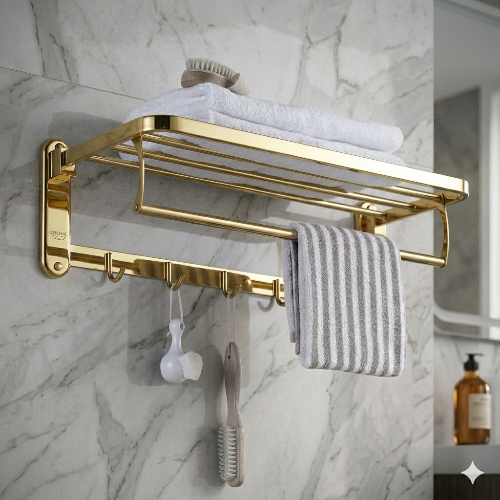 Folding Towel Rack