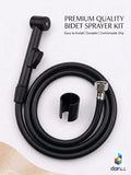 Muslim shower colour with pipe and holder