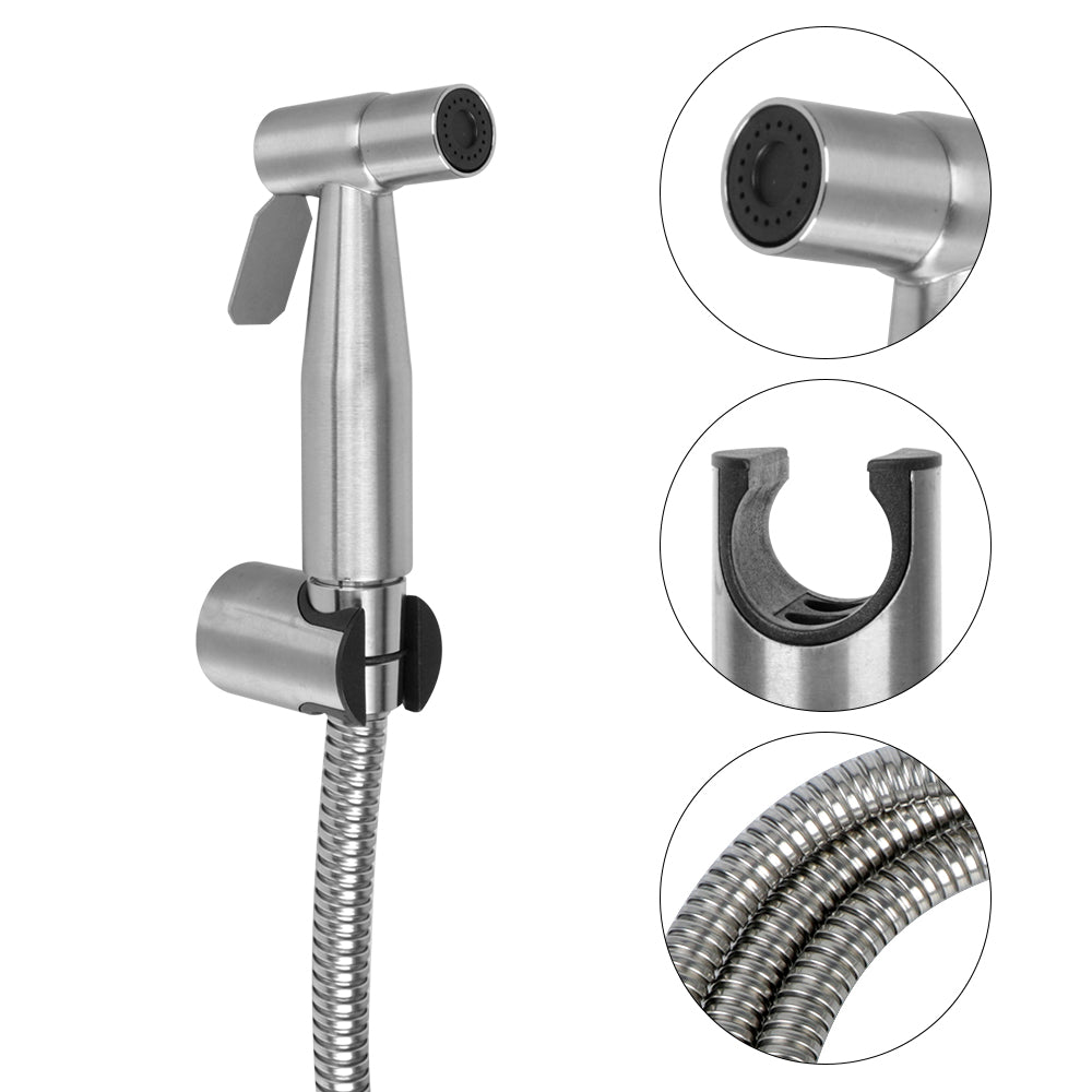 H&B Premium Stainless Steel Toilet Shower Set
